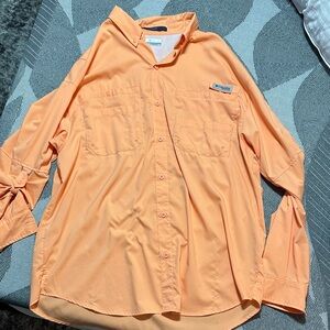 Columbia Peach Long Sleeve Shirt